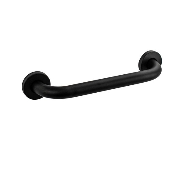 Black Stainless Steel Bathroom Grab Bar