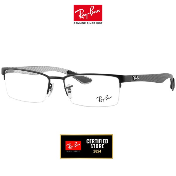 Ray-Ban 8412 2503 Carbon Fiber Sunglasses (52mm)