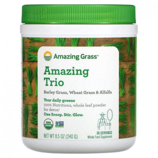 Organic Barley, Wheat & Alfalfa Sprouts - 240g