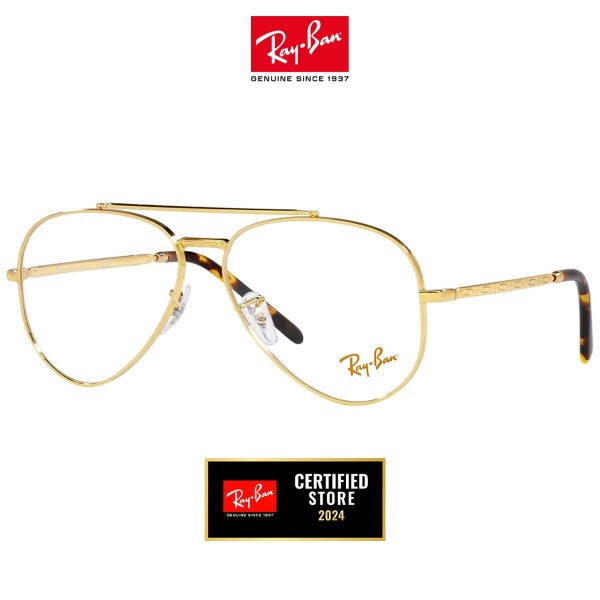 Ray-Ban Aviator 3625V 3086 Sunglasses (58mm)