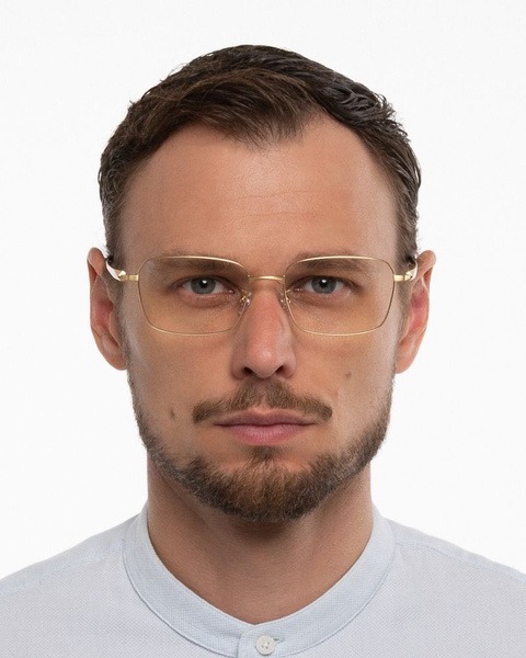 Large Titanium Men's Eyeglass Frames Optik U T 899 C1