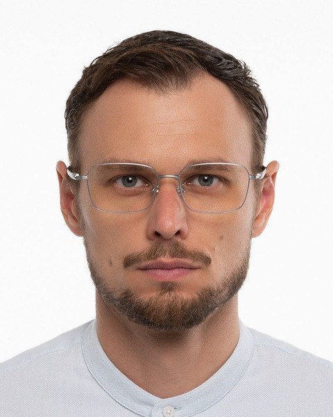 Men's Large Titanium Eyeglass Frames Optik U T 899 C2
