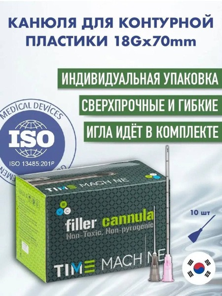 18G Cannula for Contouring (10 Pack, 70mm)
