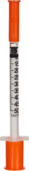 Insulin Syringe 0.5ml U-100 30G (10 Pack)