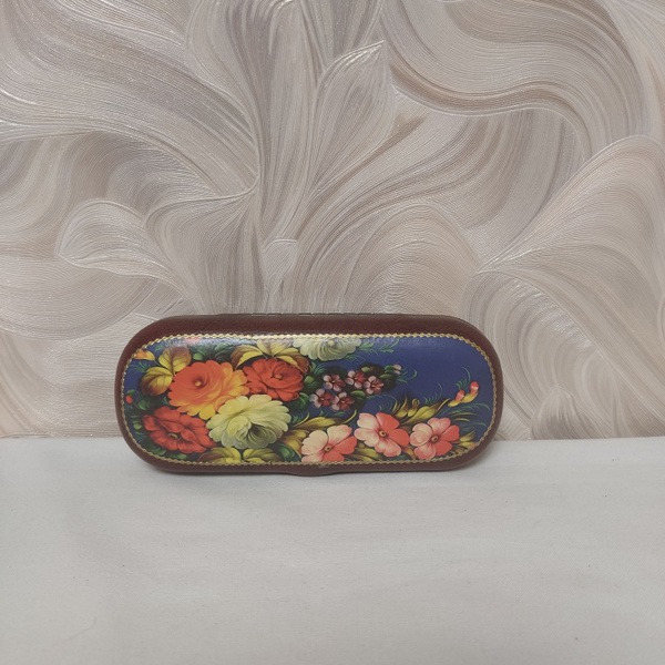 Flower Eyeglass Case - 16x6cm