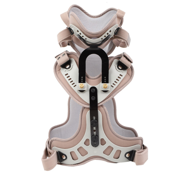 Post-Surgery Head, Neck & Chest Support: Comfortable Lightweight Orthotic Brace (Medium, Gray)