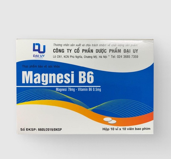 Magnesium B6 100 Tablets (Vietnam)