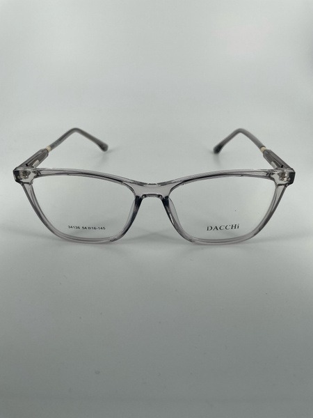 Dacchi D34136 Clear Rectangle Plastic Eyeglass Frames (Men's & Women's)