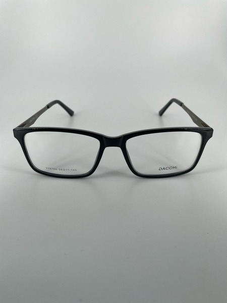 Men's Square Dacchi D35870A Combined Frame Eyeglasses
