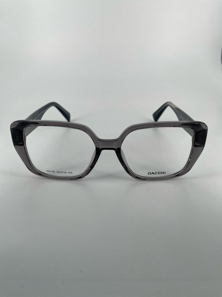 Dacchi D34118: Large Clear Plastic Women's Eyeglass Frames