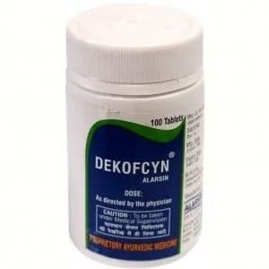 Alarsin Dekofcyn Cough Tablets: 100 Count