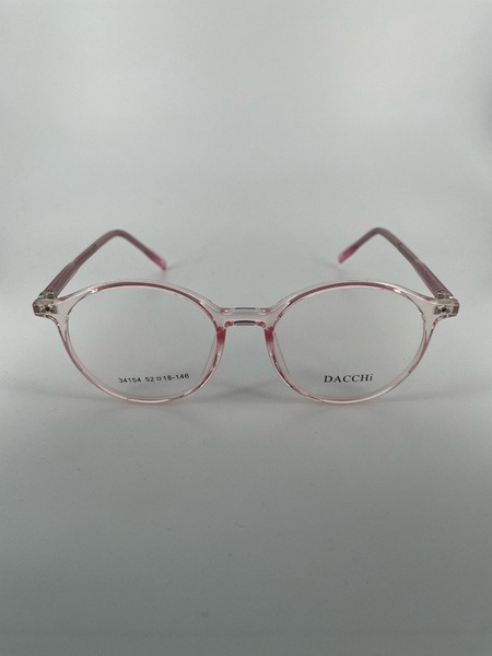 Dacchi D34154 Clear Round Plastic Women's Eyeglass Frames