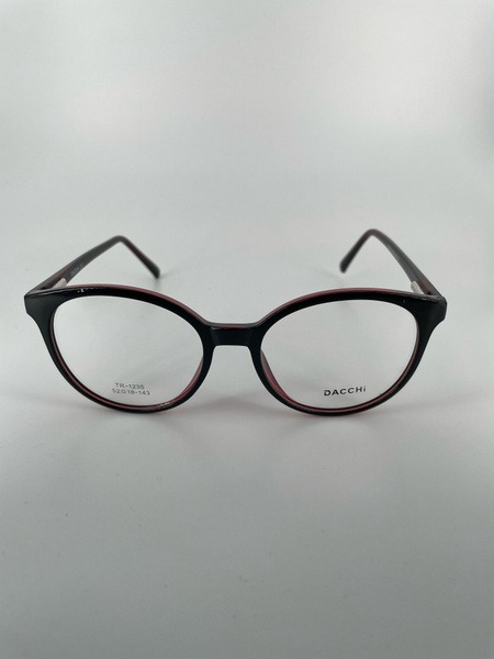 Dacchi D1235 Women's Round Plastic Eyeglass Frames