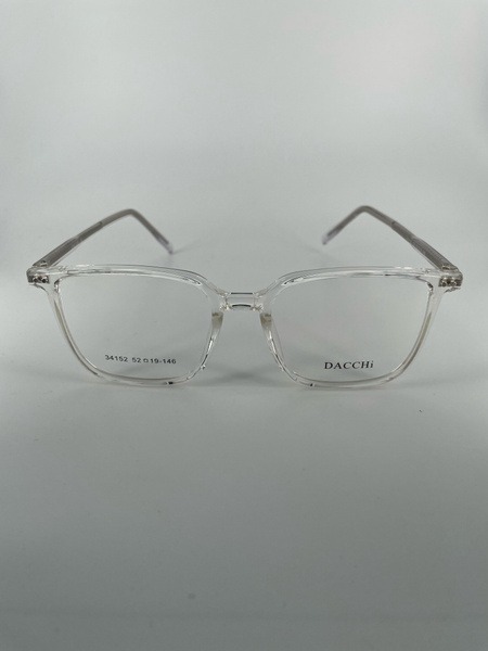 Dacchi D34152 Clear Square Plastic Women's Eyeglass Frames