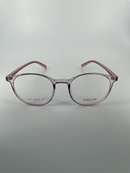 Dacchi D37941 Clear Round Plastic Women's Eyeglass Frames