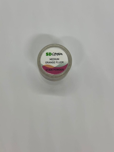 SD Ceram Stain Powder: Medium Orange, 3g
