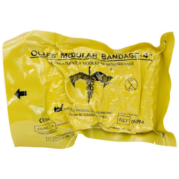 OLAES USA 4-Inch Flat Bandage (PPE, IPE)