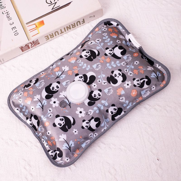 Rechargeable Hand Warmer: Panda Electric Heated Pocket, Reusable Hot Water Bag