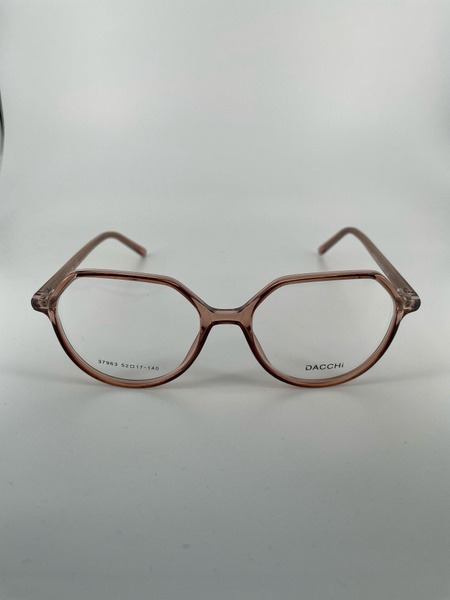 Dacchi D37963 Clear Round Plastic Eyeglass Frames (Men's & Women's)