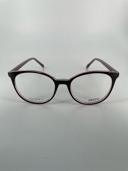 Dacchi D37143 Round Plastic Eyeglass Frames (Men's & Women's)