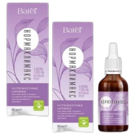 Batel Biogenic Native Drops for Menopause & Hormone Imbalance (2 Pack)