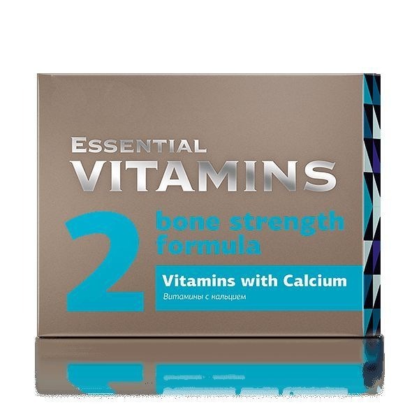 Calcium & Essential Vitamins: 60 Capsules