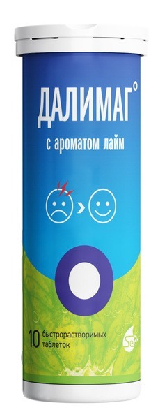 Dalimag Lime Fast-Dissolving Tablets (4g x 10)