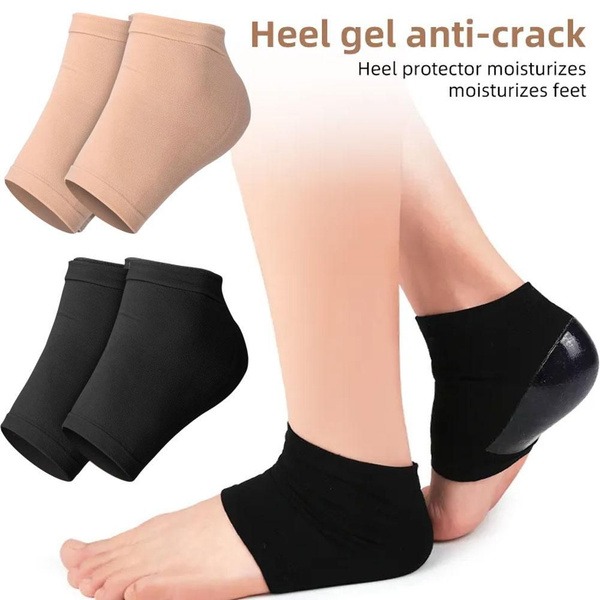 Silicone Heel Socks & Orthotic Inserts: Treat & Prevent Heel Spurs & Cracks