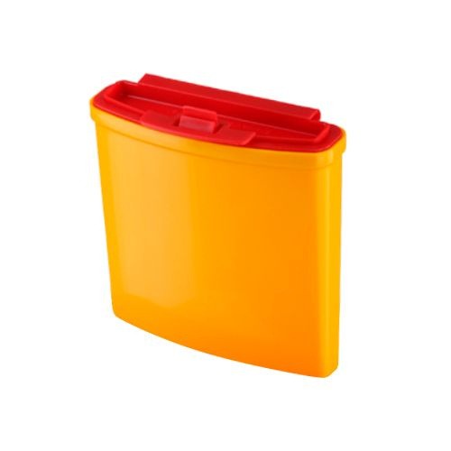 Disposable Needle & Sharp Disposal Container (0.25L, Yellow)