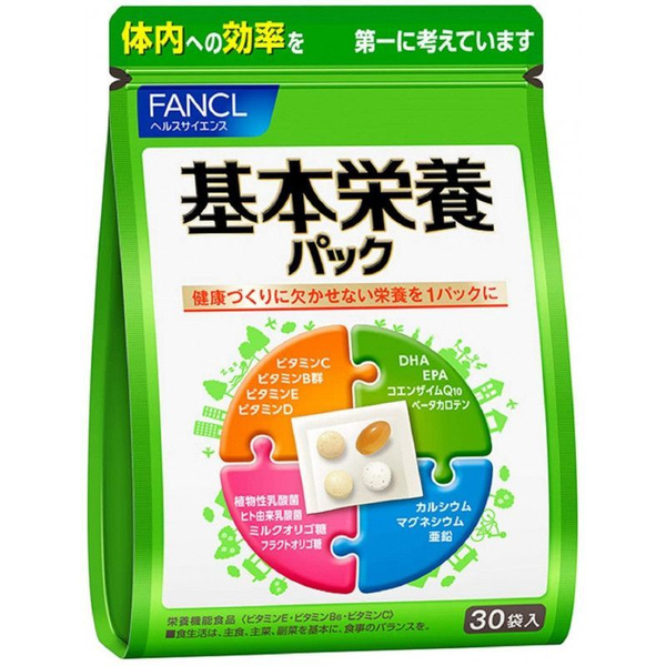 FANCL Good Choice Basic Vitamins & Minerals Supplement (30 Sachets)