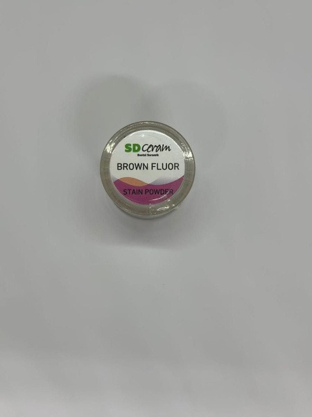 SD Ceram Stain Powder: Brown Flour Dye (3g)