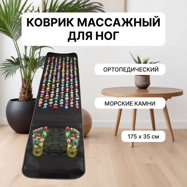 Foot Massage Mat with Orthotic Stones