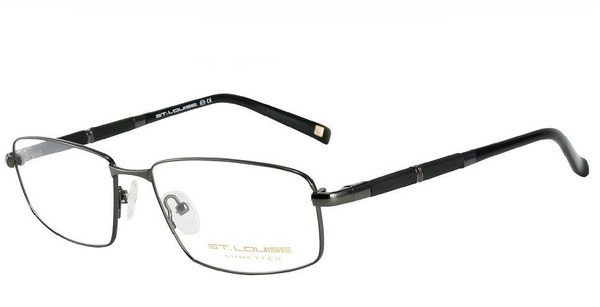 Men's Gray Rectangle ST. LOUISE SR3166 C02 Eyeglasses
