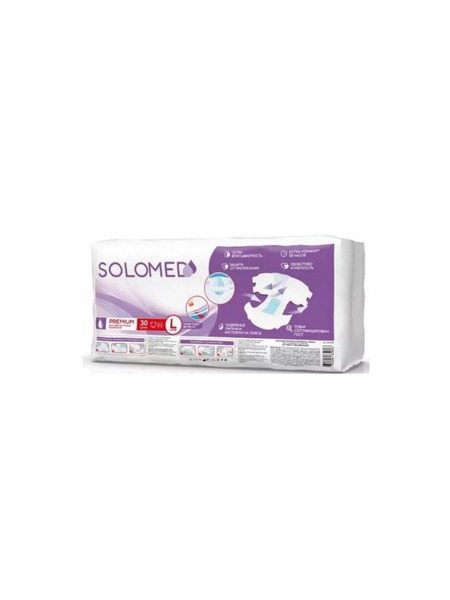 Solomed Premium Adult Diapers (Large)