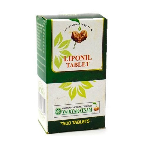 Liponil Vaidyaratnam 100 Tablets: Ayurvedic Liver Support