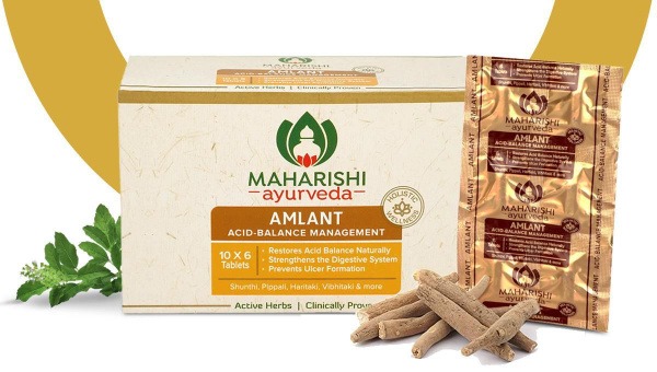 Amlant Maharishi Ayurveda: 60-Count Digestive Health Supplement