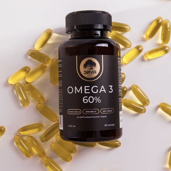 Omega-3 60% Fish Oil Capsules for Women - A.B.-Pharm