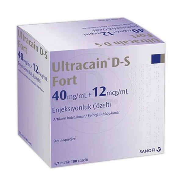 Ultracaine 20 x 2ml Ampoules