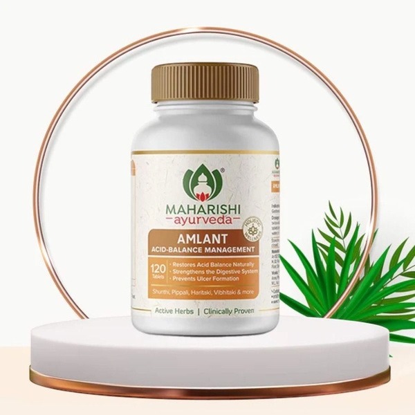 Ayurvedic Acid Reflux Relief: Maharishi Amlan Improves Digestion (120 Tablets)