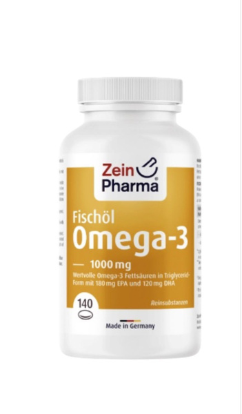 ZeinPharma Omega-3 1000mg, 140 Capsules