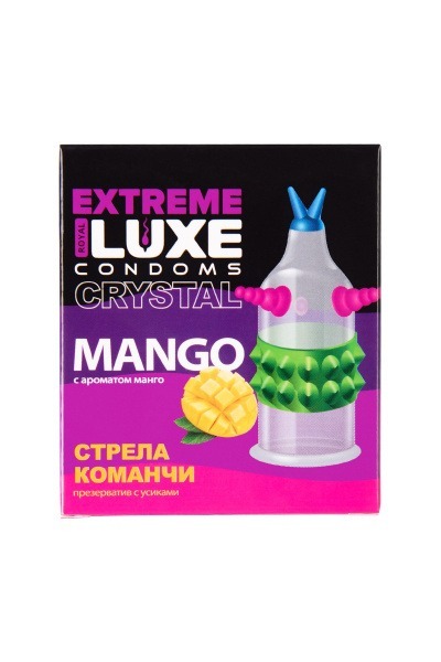 Comanche Arrow Vanilla Flavored Stimulating Condom