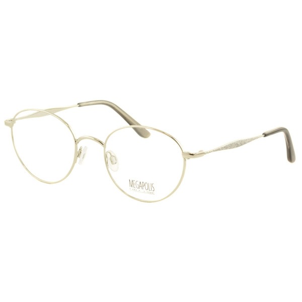Megapolis 2158 Silver Eyeglass Frames