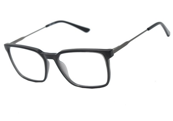 Unisex Glory 780 Grey Metal Eyeglass Frames