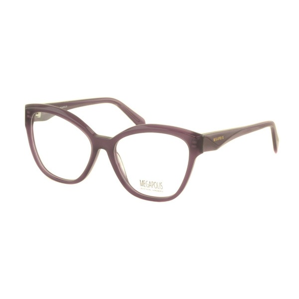 Megapolis 13 Purple Eyeglass Frames with Case