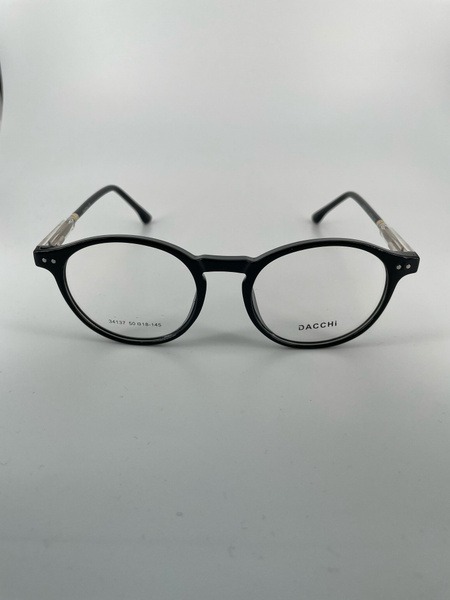Dacchi D34137: Clear Plastic Round Eyeglass Frames for Men & Women