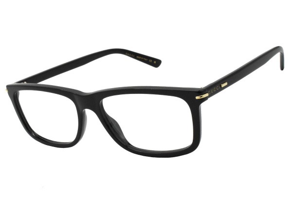 Gucci GG1447O 001 Men's Plastic Eyeglass Frames