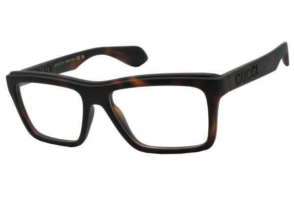 Gucci GG1573O 002 Unisex Plastic Eyeglass Frames