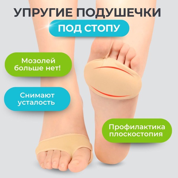 INNORTO Gel Foot Cushions – Pain Relief & Bunion Protection (2-Pack)