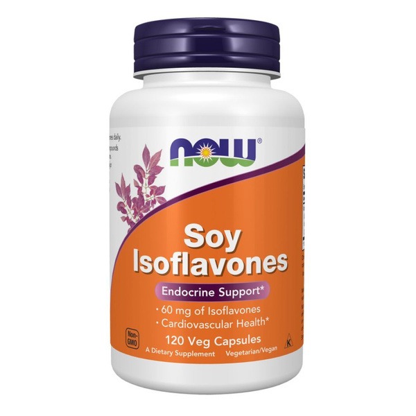 Soy Isoflavones 120 Capsules (633mg) for Total Body Wellness