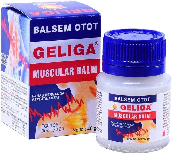 Geliga Muscle Balm 40g: Pain Relief & Recovery